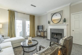 Cozy wood-burning fireplaces with mantles*